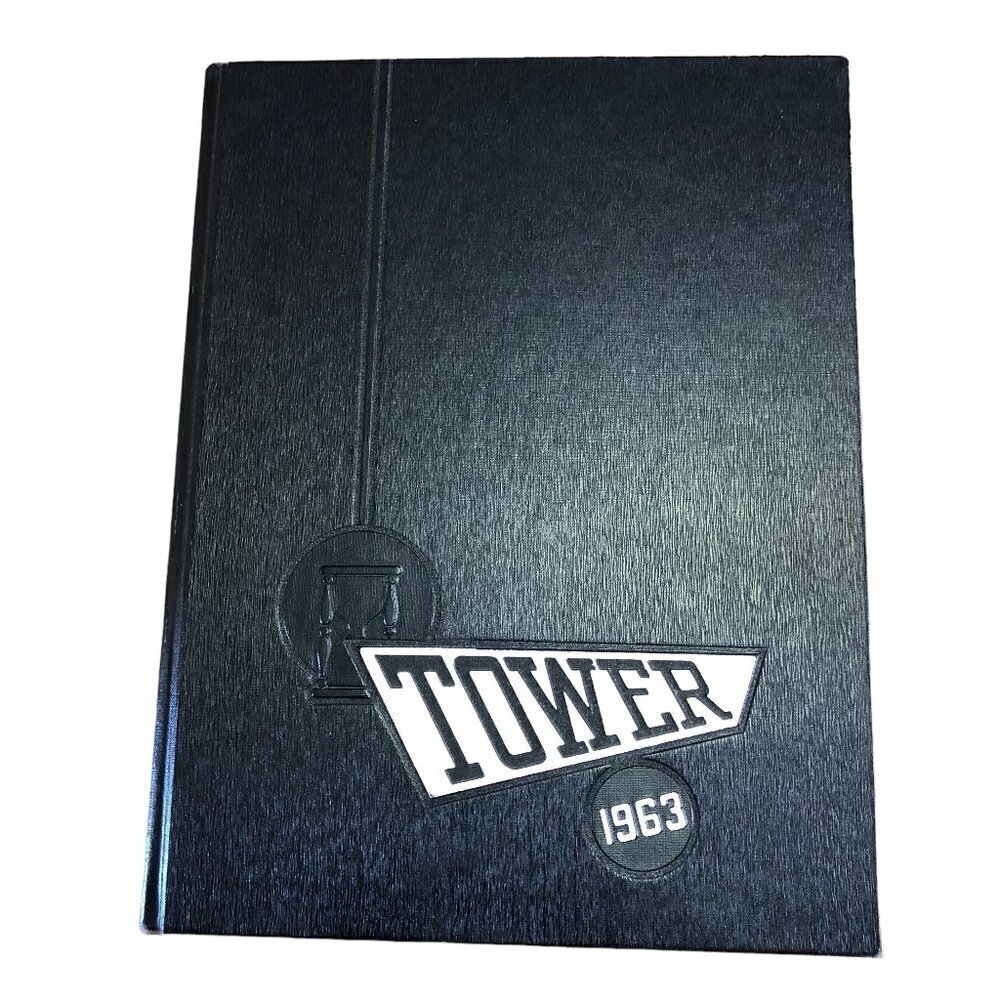 Roseville High School 1963 Yearbook The Tower Michigan Excellent Condition